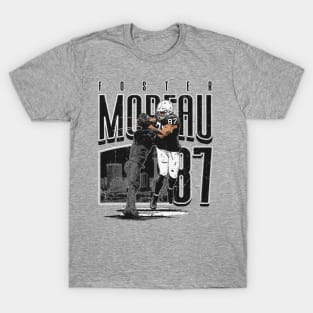 Foster Moreau Las Vegas Helmet Catch T-Shirt